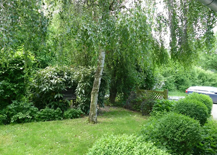 Land Und Leute - Apartment Mit Terrasse Und Gartenblick Appartement